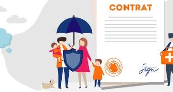 illustration assurance famille